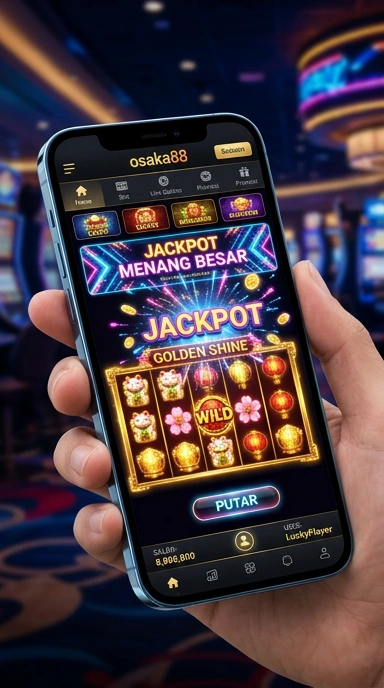 Cuplikan layar menu unduhan osaka88 untuk perangkat Android